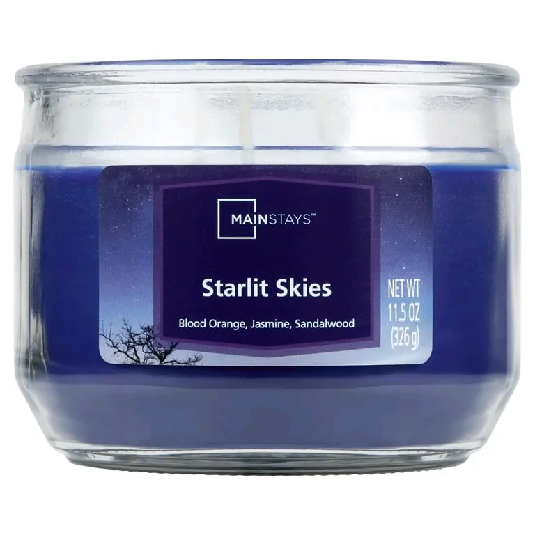 Starlit Skies Candle. Make your house smell good. Healthy Wellness Solution Aromatherapy