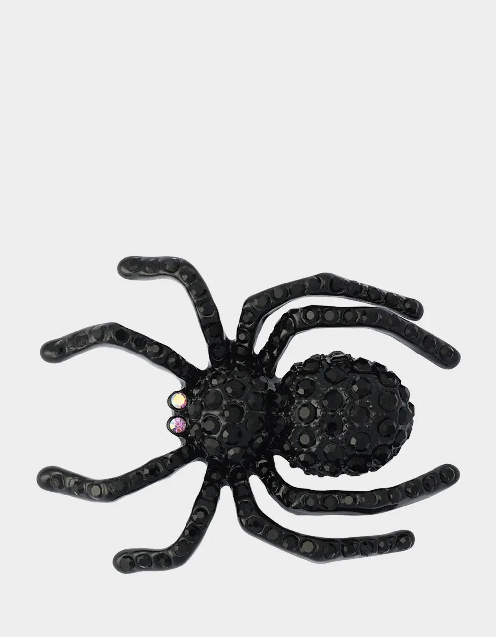 SPIDER BROOCH BLACK