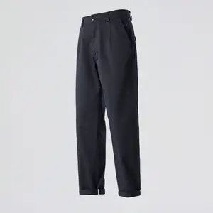 Men's slim-fit dress trousers made of cotton and spandex, available in multiple colors (sizes: 28-38).