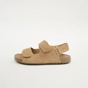 Floral Beige Women`s Summer Casual Sandals