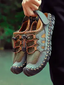 Handmade New Sandals, Durable Anti-Slip Comfortable, Versatile Closed-Toe Outdoor Casual Shoes, Perfect for Leisure Activities