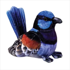 Real Planet™ Blue Bird Realistic Plush Stuffed Animal