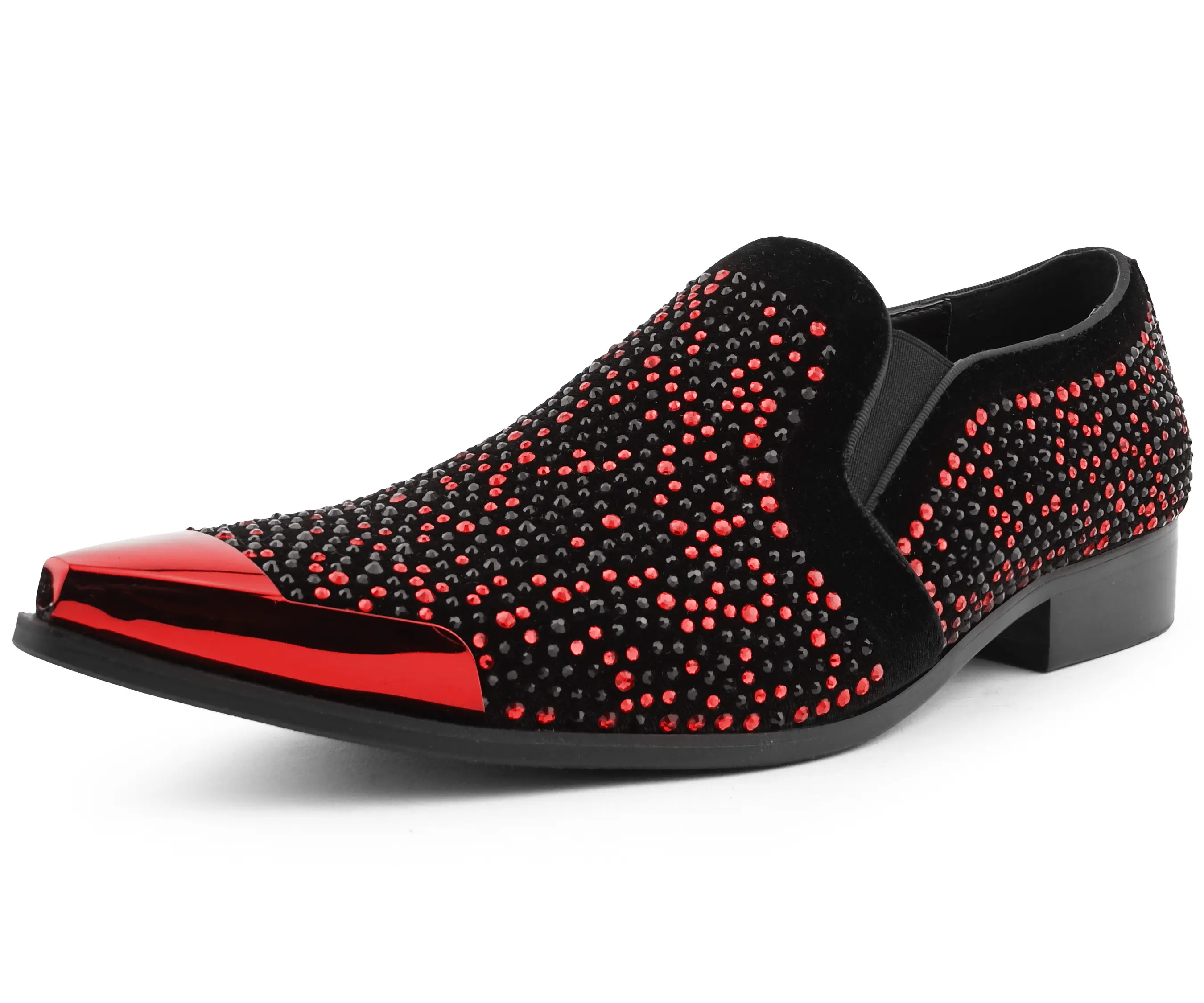Bolano Desta Rhinestone Pointed Loafer