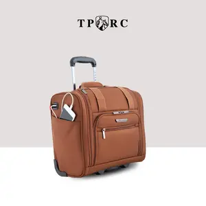 [TPRC] 15" Smart Under Seat Carry-On Luggage with USB Charging Port