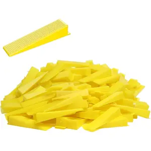 Tile Leveling System Tile Wedges, 400 count  Tile Leveling Wedges for 1/8", 1/16", 1/32" Tile Spacers, Tile Leveling Clips and Tile Leveler Installation