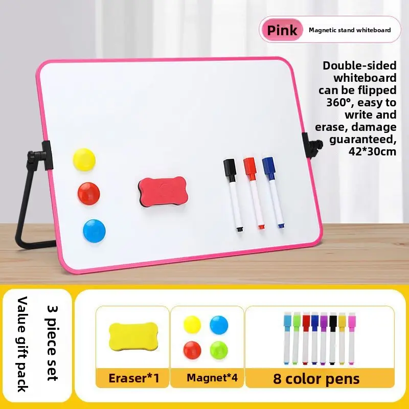 [30*21cm] Horizontal A4 - Pink Border [with stand]