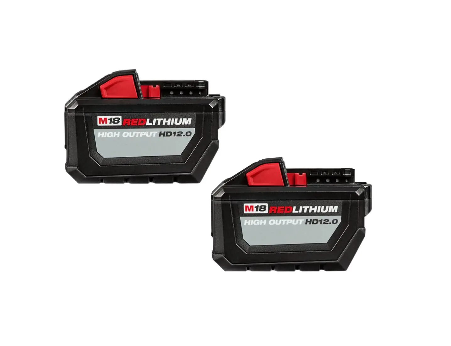 Milwaukee M18 REDLITHIUM HIGH OUTPUT HD12.0 Battery Packs Milwaukee M18 REDLITHIUM HIGH OUTPUT HD12.0 Battery Packs