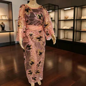 women's wear iro and buba one size fits lace Fabric