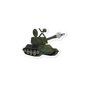 XRP Army Sticker - Robust Crypto Militia Design, CRYPTO Premium Quality, BANKERS COIN, XRP Army Tank Sticker | XRPL RIPPLE STICKER