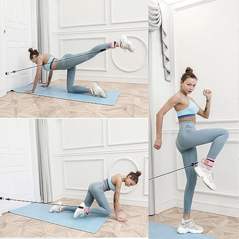 2 Counts Gym Ankle Straps, Fitness & Sports Ankle Strap for Leg & Glute TrainingProtective Gear for Women & Men, Exercise Equipment for Home & Gym