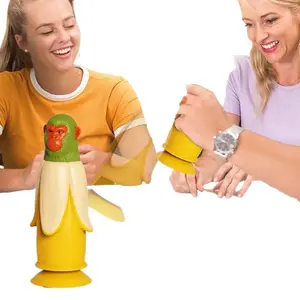 New Banana Monkey Figurine Shark Ornament for Kids, Stress Relief Toy