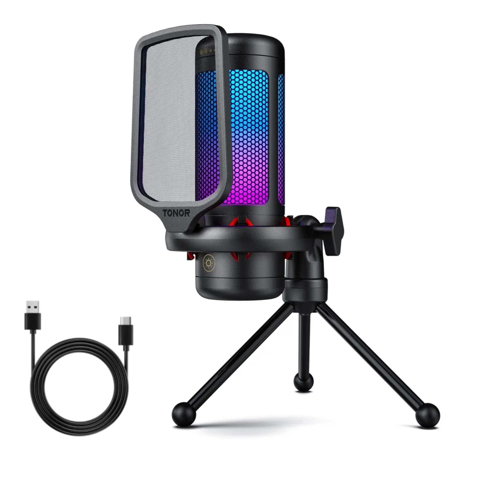RGB mic with tripod