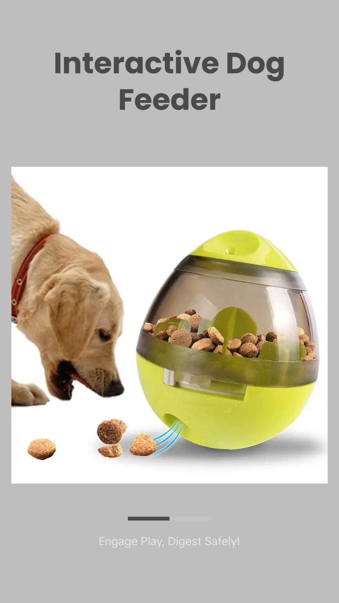 Interactive Dog Toy Feeder
