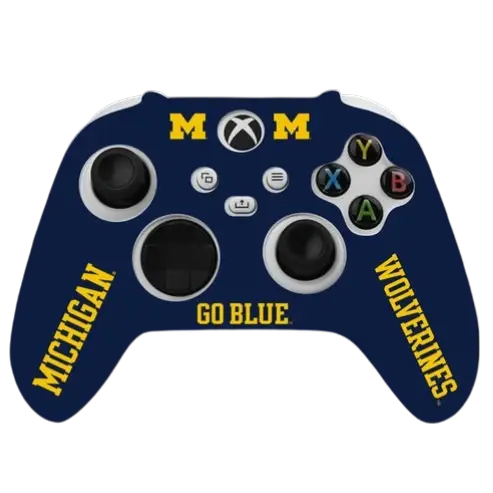 Official Michigan Wolverines Controller Grip Cover for PS5 & Xbox | VarsityGripz