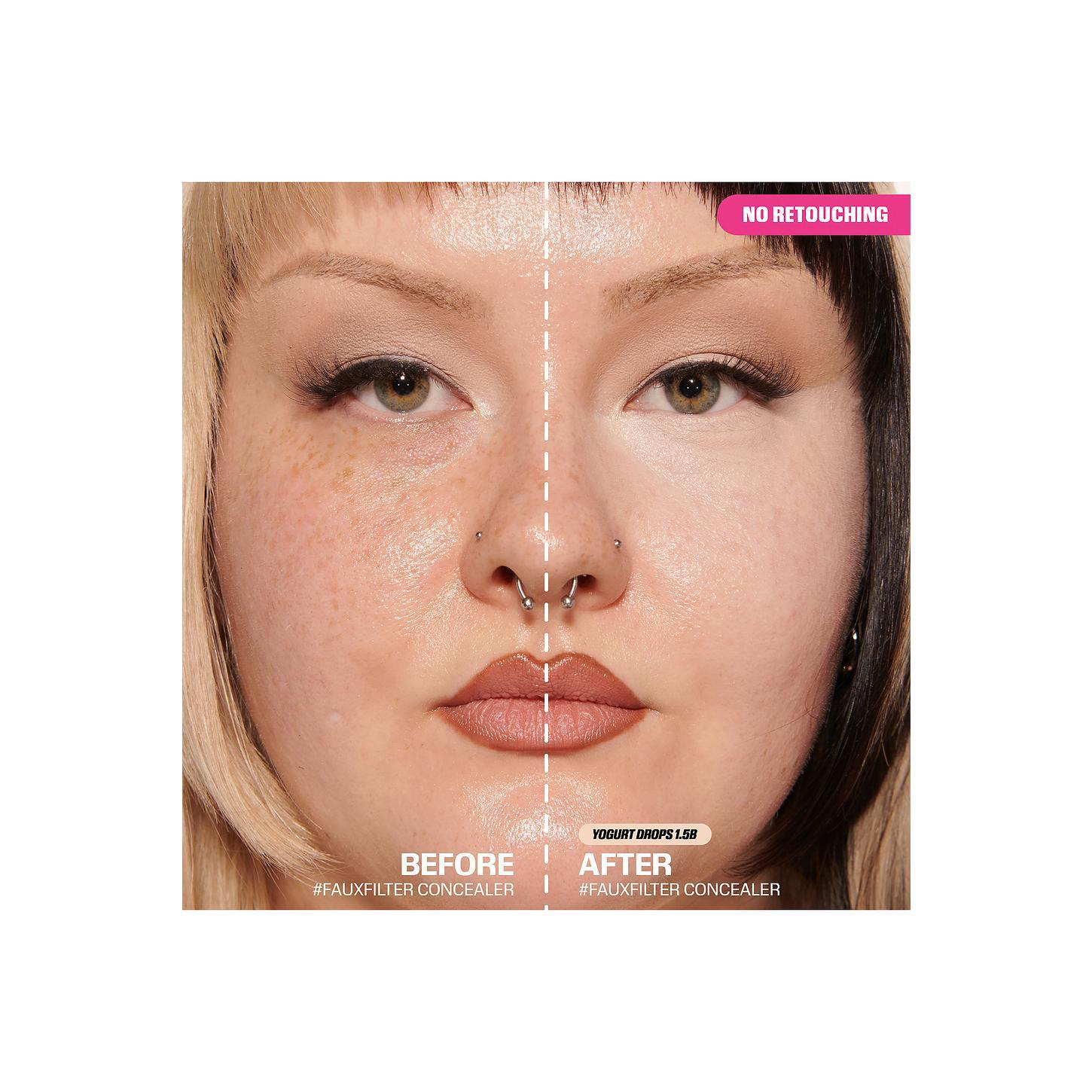 Huda Beauty Faux Filter Luminous Matte Concealer in Yogurt Drops 1.5