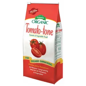 Espoma 18lb Tomato Tone All-Natural Garden Soil Amendment - Organic Potting Soil, Premium Fertilizer with Biological Boost for Enhanced Plant Growth