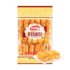 DALIGROUP French Soft Bread, Milky Flavor, 18 Packs, 360g - Delicious Snack Cakes for Parties & Everyday