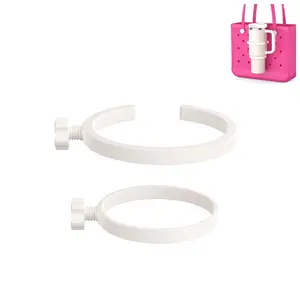 2 Pack Cup Holder for Bogg Bag, Fits 16-40oz Stanley, Insert Drink Holder Attachment Compatible with All Bogg Bags & Simply Southern Beach Tote Bag