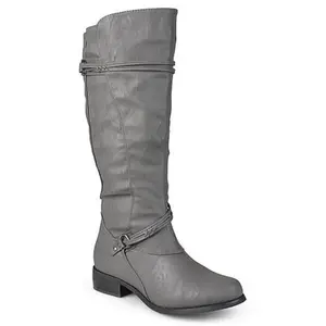 Journee Collection Women's Extra Wide Calf Harley Boot