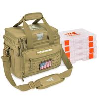 Khaki Bag With 4pcs Tackle Box