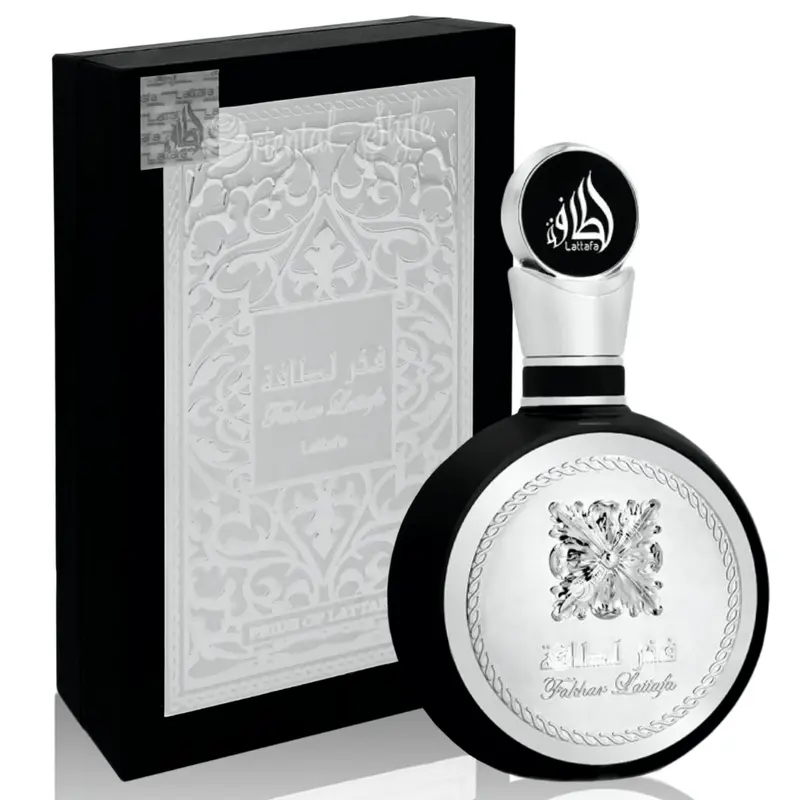 Fakhar for Men Eau de Parfum Spray 100ml (3.4 oz) by Lattafa – Elegant Woody Vanilla Men’s Fragrance