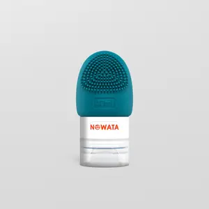 Silicone Refillable Bottle with Brush 1.35 FL OZ / 40 ml – Plant-Based Hand Hygiene Soap Friend