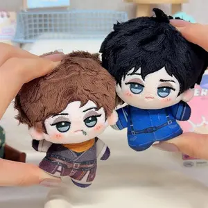 Supernatural Action Group 10cm Cotton Plush Doll Keychain Anime Character Bag Charm For Women Teens Cute Birthday Christmas Gift