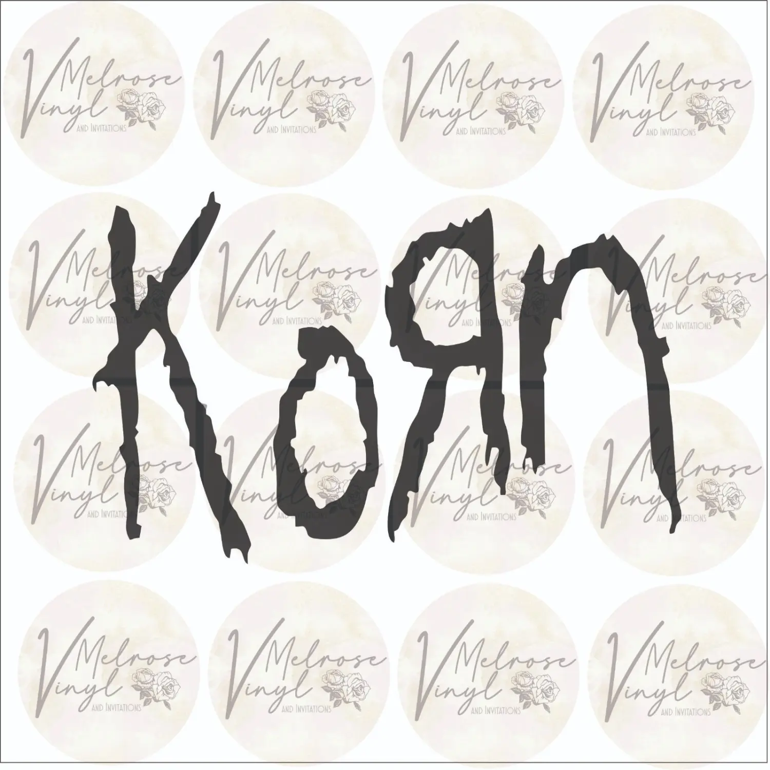 Korn Band Vinyl Decal Sticker - Various Colors and Sizes