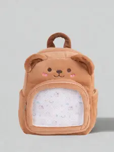 Literary and creative style fashionable and personalized teddy bear backpack, with multiple pockets design, convenient and easy to carry, retro exquisite style practical texture large capacity backpack, can accommodate books and documents