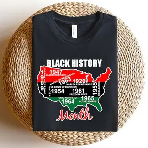 NewBlack Leaders Shirt, Black History Month Sweatshirt, African American Shirt, Black Power Tee, I Am Black History Shirt, Black Lives Matter Shirts & Sweatshirts Top(T)