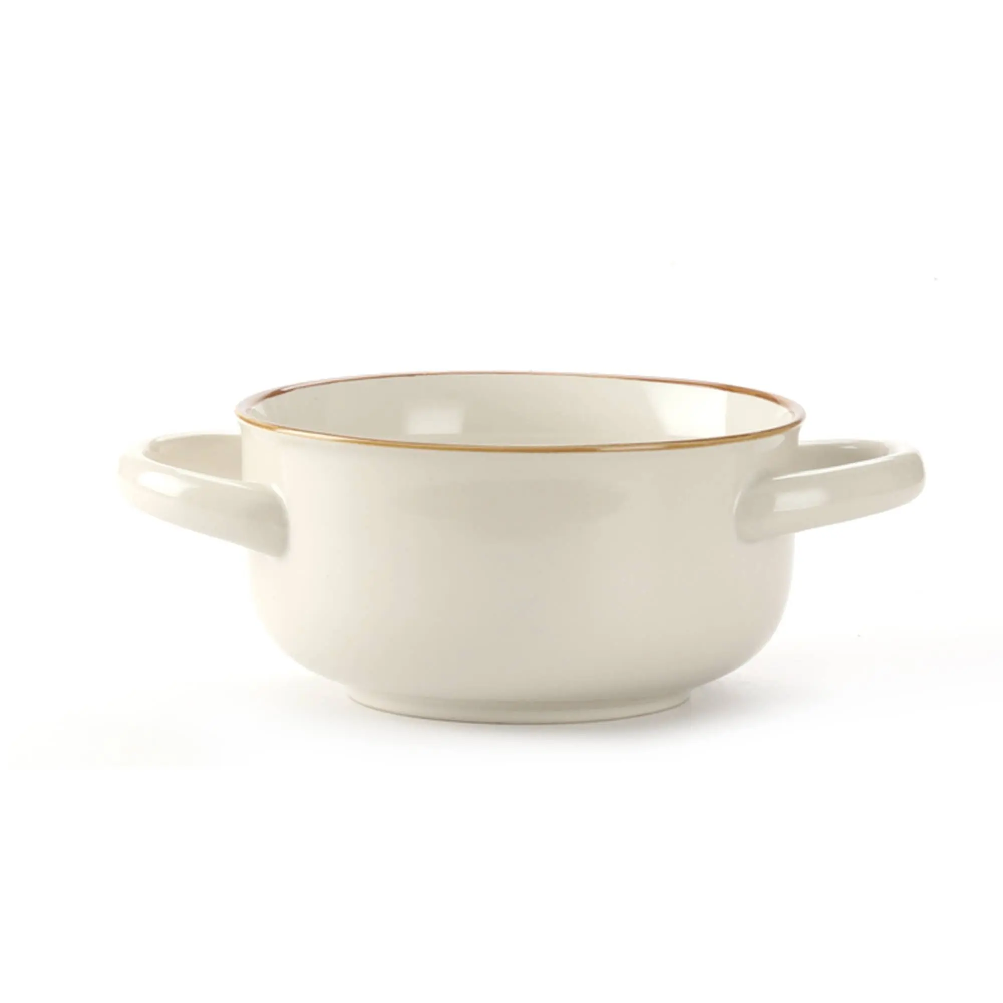 35 oz Large Volume Eco-Friendly Vikko Series Alpine Cream Soup & Serving Bowl - Ethical Craftsmanship Kitchenware for Home Cooks, Party, Quiet Meal, Tableware