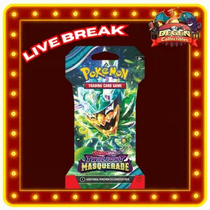Pokemon TCG [ENG] Twilight Masquerade Sleeved Pack LIVE RIP ONLY