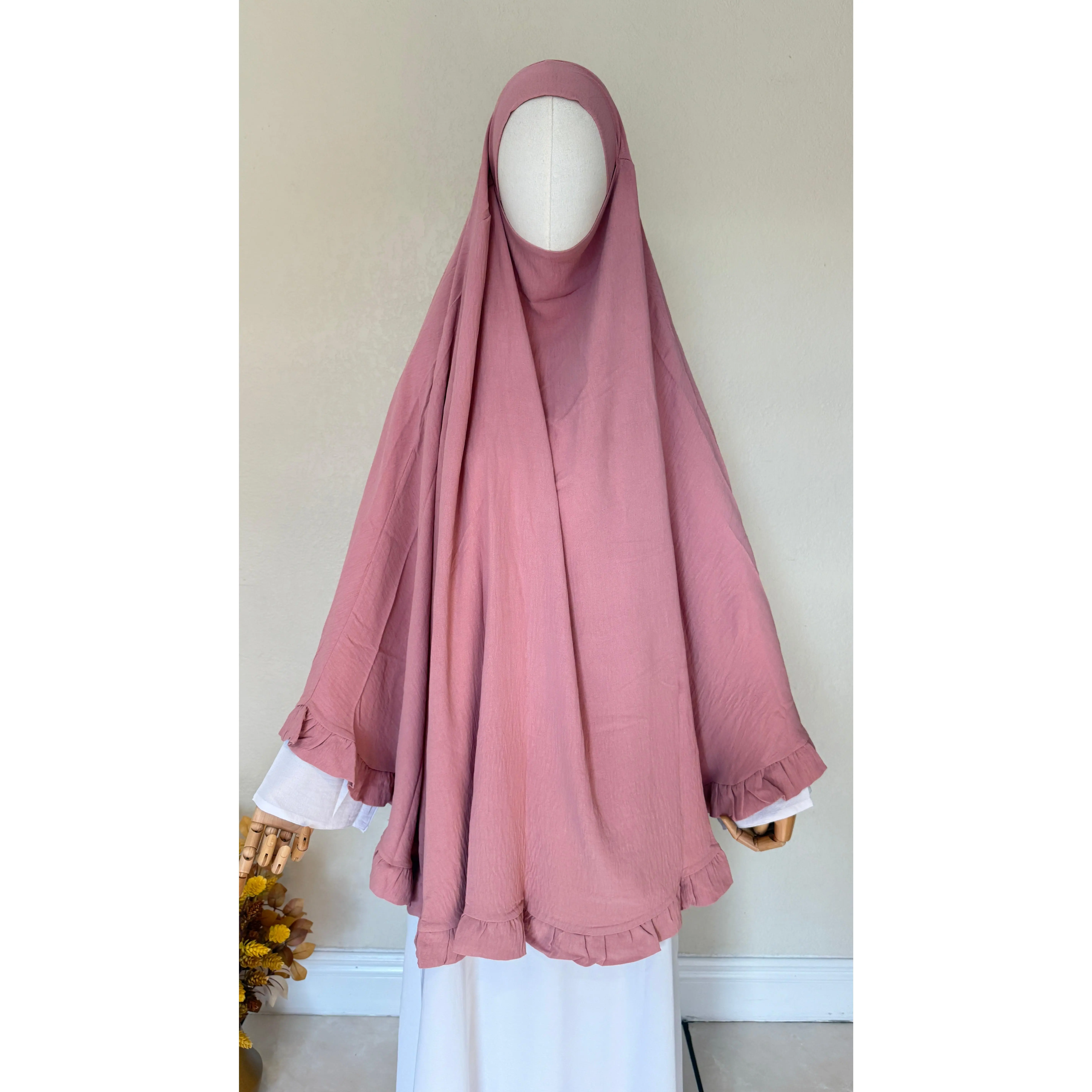 Saafiyah Khimar in Pink