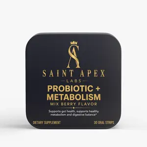 Probiotic Metabolism Strips With Bifidobacterium Lactis For Digestive Support