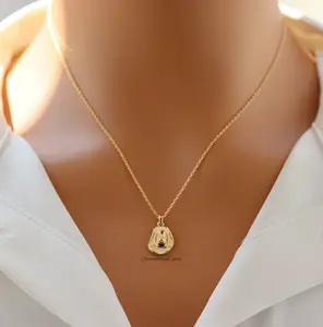 14K Gold Plated Western Cowgirl Hat Pendant Necklace – Country Chic Jewelry for Rodeo & Rustic Style