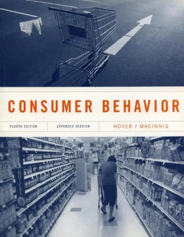 Used Houghton-Mifflin Consumer Behavior 4th Edition Expanded Paperback Book - English, Includes Cases, Good for Students Studying Emotion in Consumer Decision Making, Expanded Version, Fourth Edition
