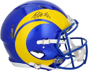 Davante Adams Los Angeles Rams Autographed Riddell Speed Authentic Helmet - Fanatics Authentic Certified
