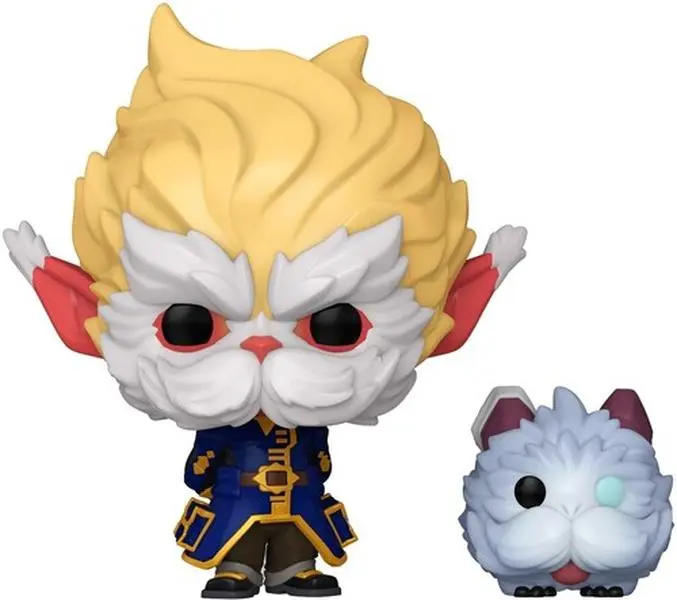 Funko POP! Television: Arcane League of Legends - Heimerdinger with Poro New Multicolor TV/Movie Character Art Toy Vinyl Figure [COLLECTIBLES]