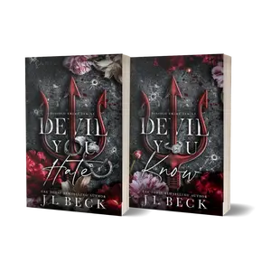 JL Beck The Diavolo Mafia Romance Duet Books 1-2 Complete Paperback Collection Dark Romance Mafia Enemies to Lovers Soft Cover