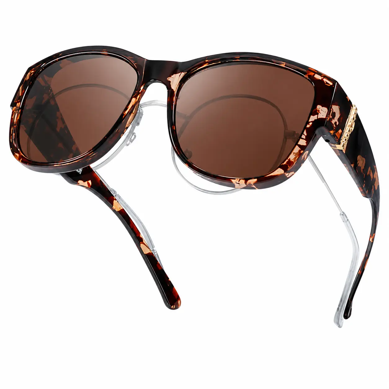 Polarized Fit Over Sunglasses UV400 TR90 Oversized Square for Driving Fishing S3aca90a1df43461c99fb71fdc4389  main image 4