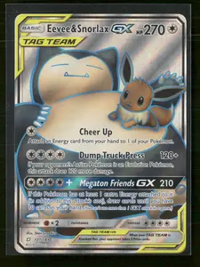 SM - Team Up Eevee & Snorlax GX (Full Art) #171/181