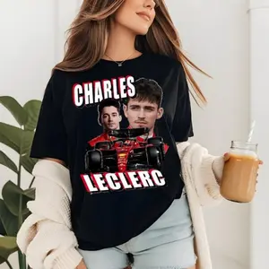 Charles Leclerc T-Shirt Gift For Woman and Man Unisex T-Shirt
