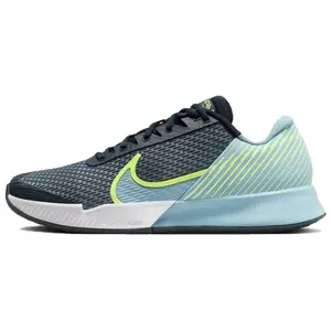 Nike Court Air Zoom Vapor Pro 2 Hc Armory Navy Volt Denim Turquoise DR6191-400
