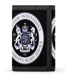 James Bond MI6 Tri-Fold Wallet: 007 Spy Fan Collectible