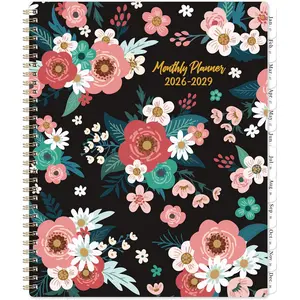 2026-2029 Monthly Calendar/Planner - 3 Year Planner from JULY 2026 - JUNE 2029, 9'' x 11'', 3 Year Calendar Planner with Monthly Tabs, Two-Side Pocket, Contacts Pages, Notes Pages