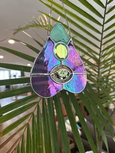 Planchette Stained Glass Suncatcher