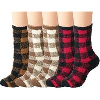 5 Pairs Striped Red White White Red Red