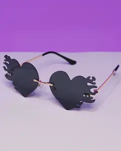 Heart on Fire Sunglasses