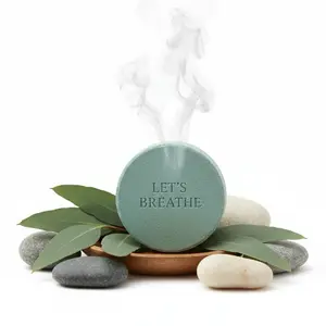 Breathe Easy Shower Steamers - Let's Breathe Aromatherapy Steamers for Relaxing Bath Time