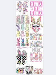 E1-Easter Premade Gang sheet 22x60 E1-Easter Premade Gang sheet 22x60